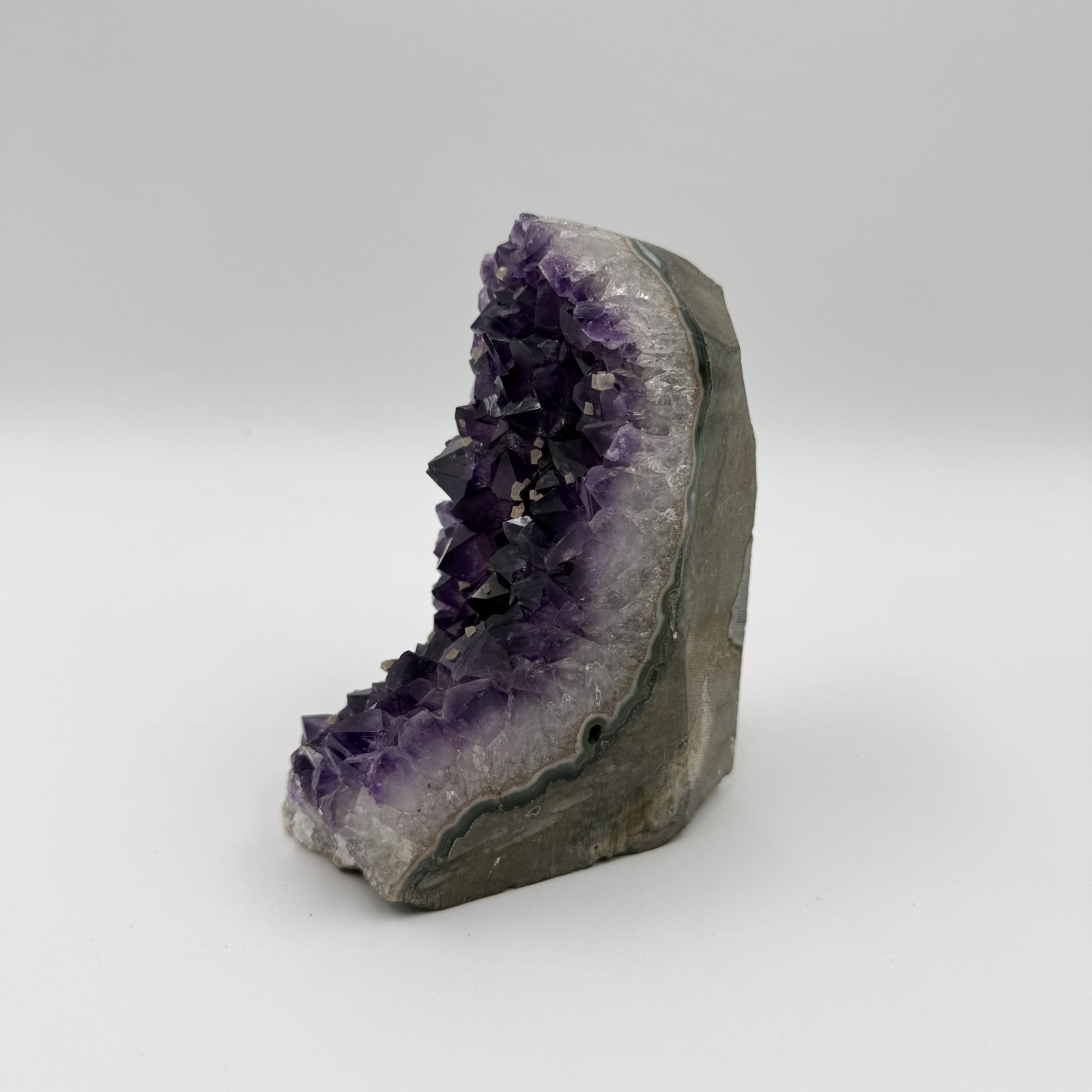Amethyst Druse Capstone Extra Grade Uruguay Purple Quartz Crystal Cluster 2lb 12