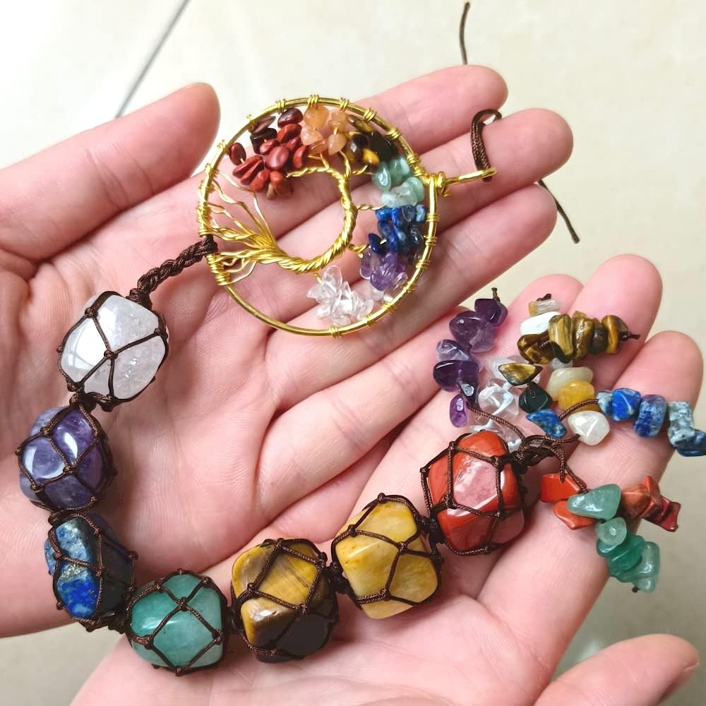 Ornament 7 Chakra Wall Ornaments Meditation Hanging Car Ornament