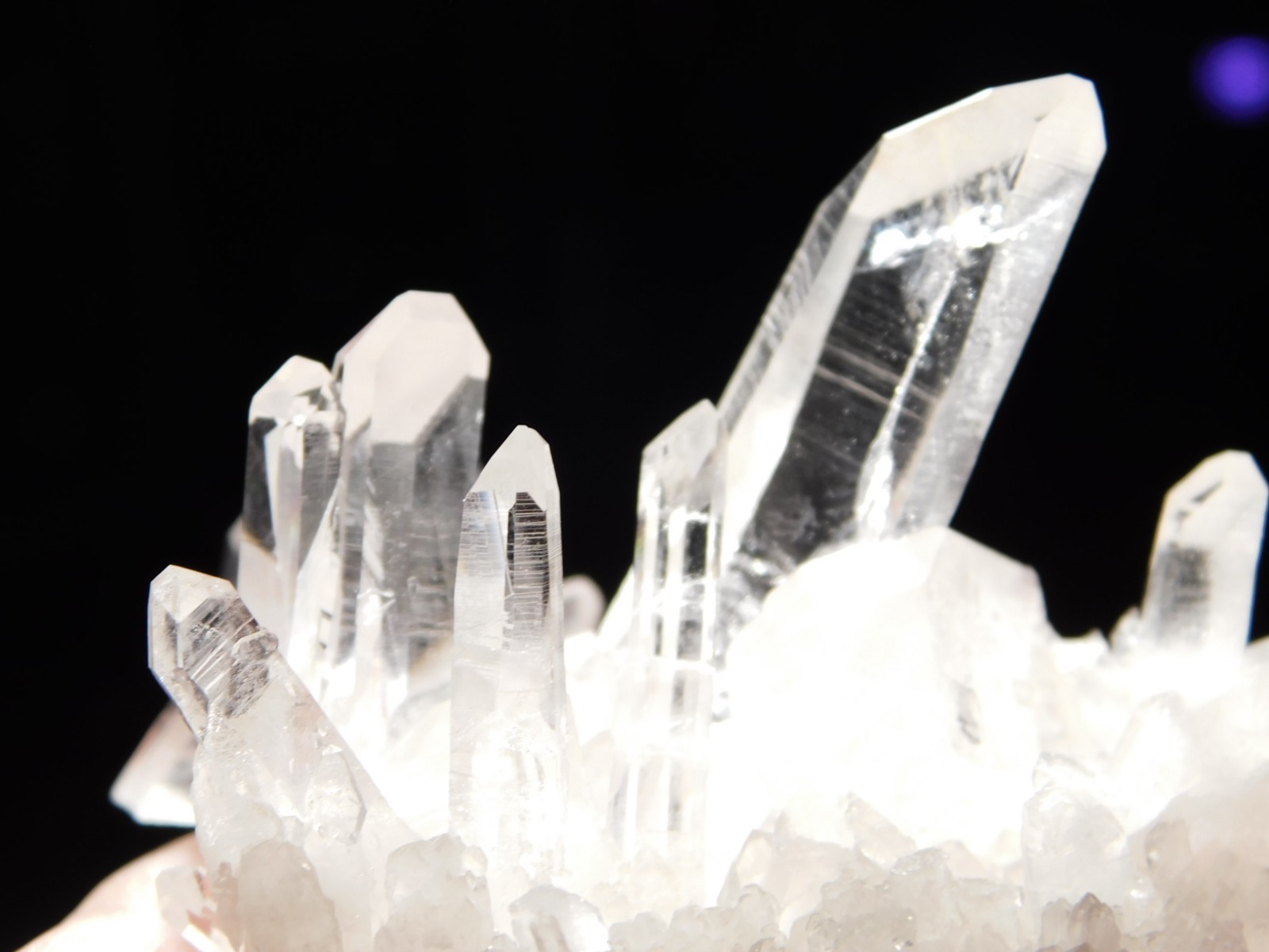 TRANSLUCENT Quartz Crystal Cluster From Collier Creek ARKANSAS 69.0gr