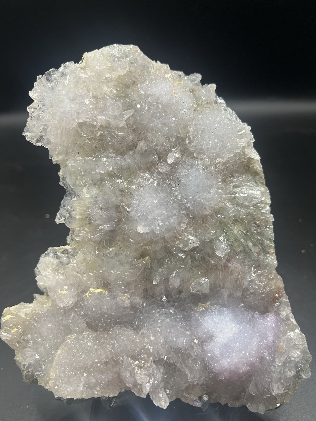 Large Natural 1.3 LB Multicolor Zeolite W/ Stand!Crystals ,Minerals,Home Decor