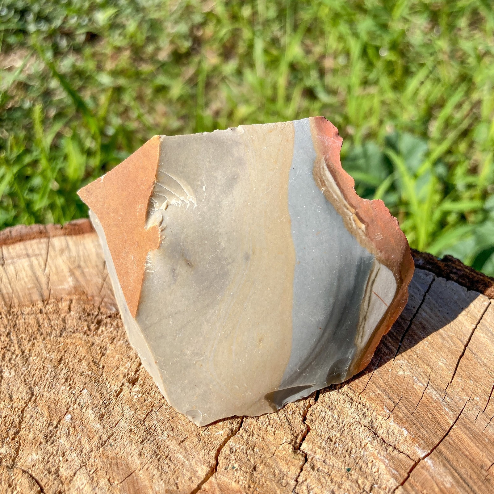 Raw Polychrome Jasper Crystal / Energy Blockages / Transformation / Rebirth