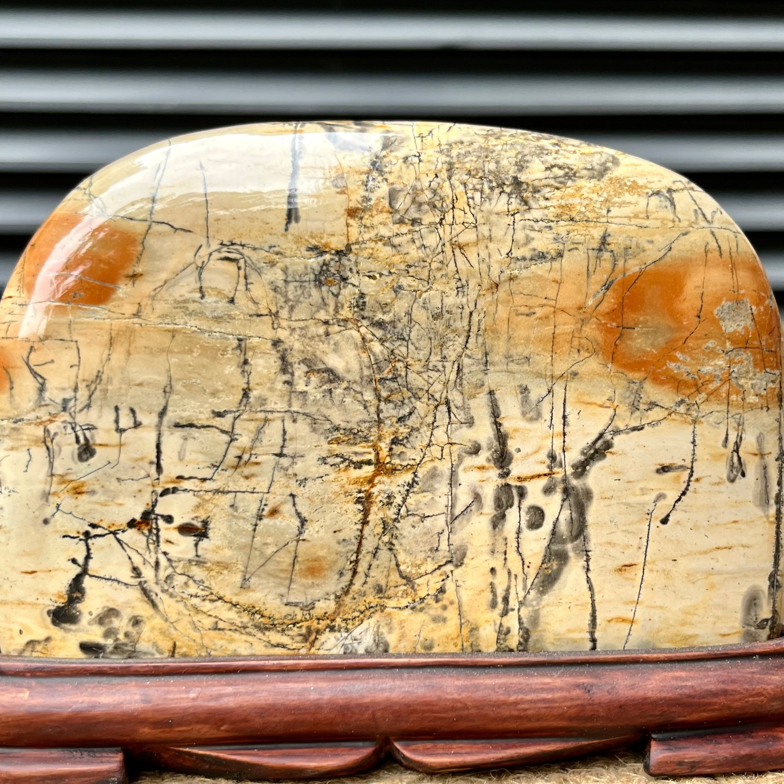 3.6 lb Landscape Stone Arc Landscape Decor Christmas Gift Home Art