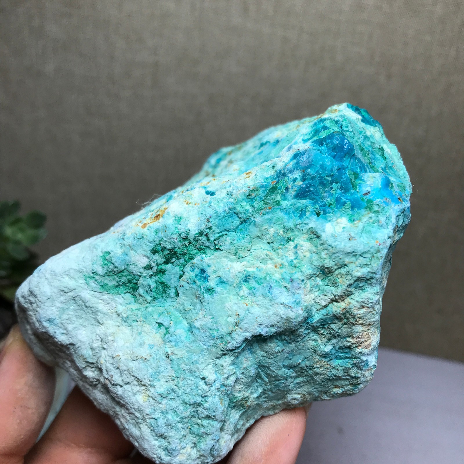 272g Natural Azurite/Malachite gemstone Rough original Crystal Specimen A5789