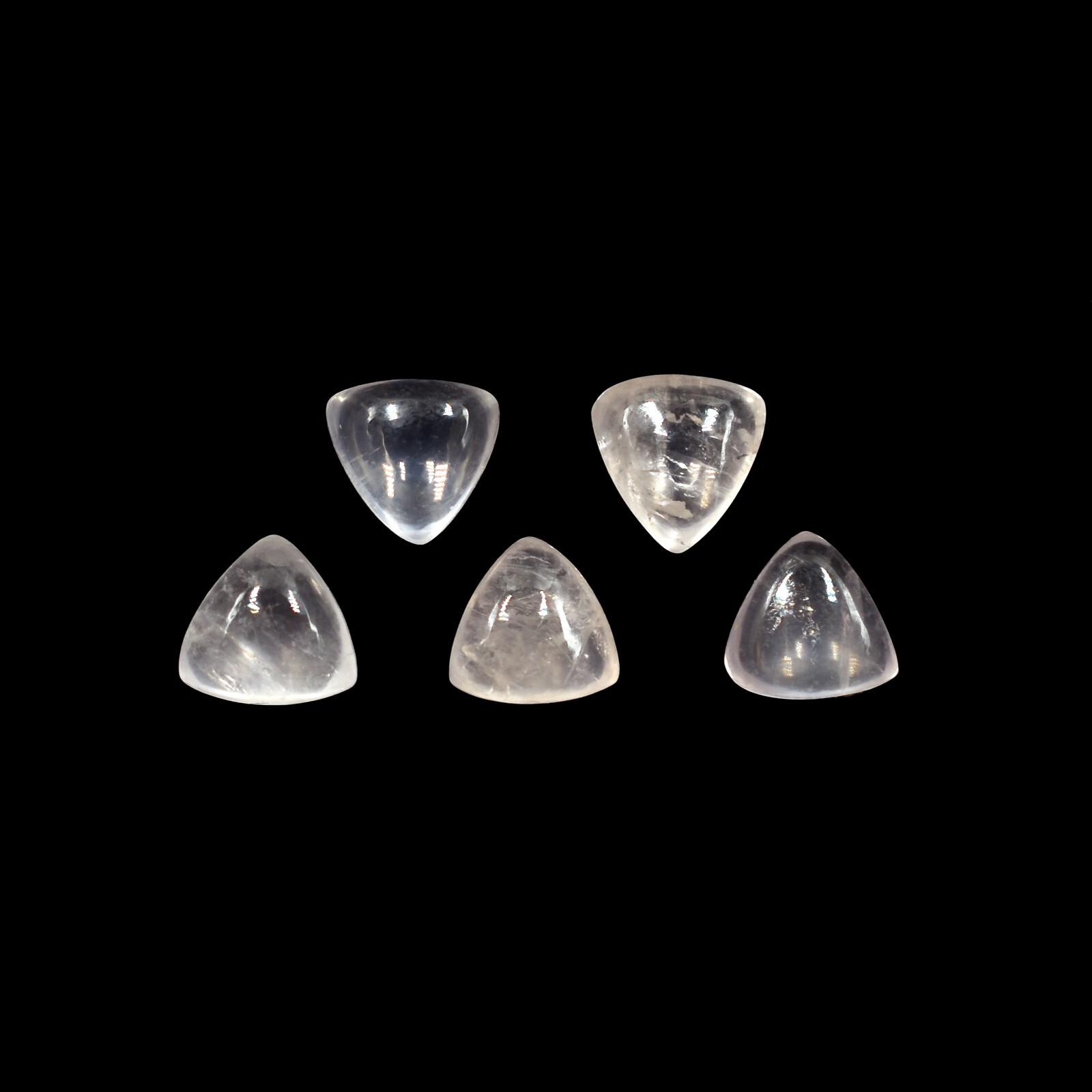 Natural Rose Quartz Loose Gemstone Plain Smooth Cabochon Wholesale Lots Stone