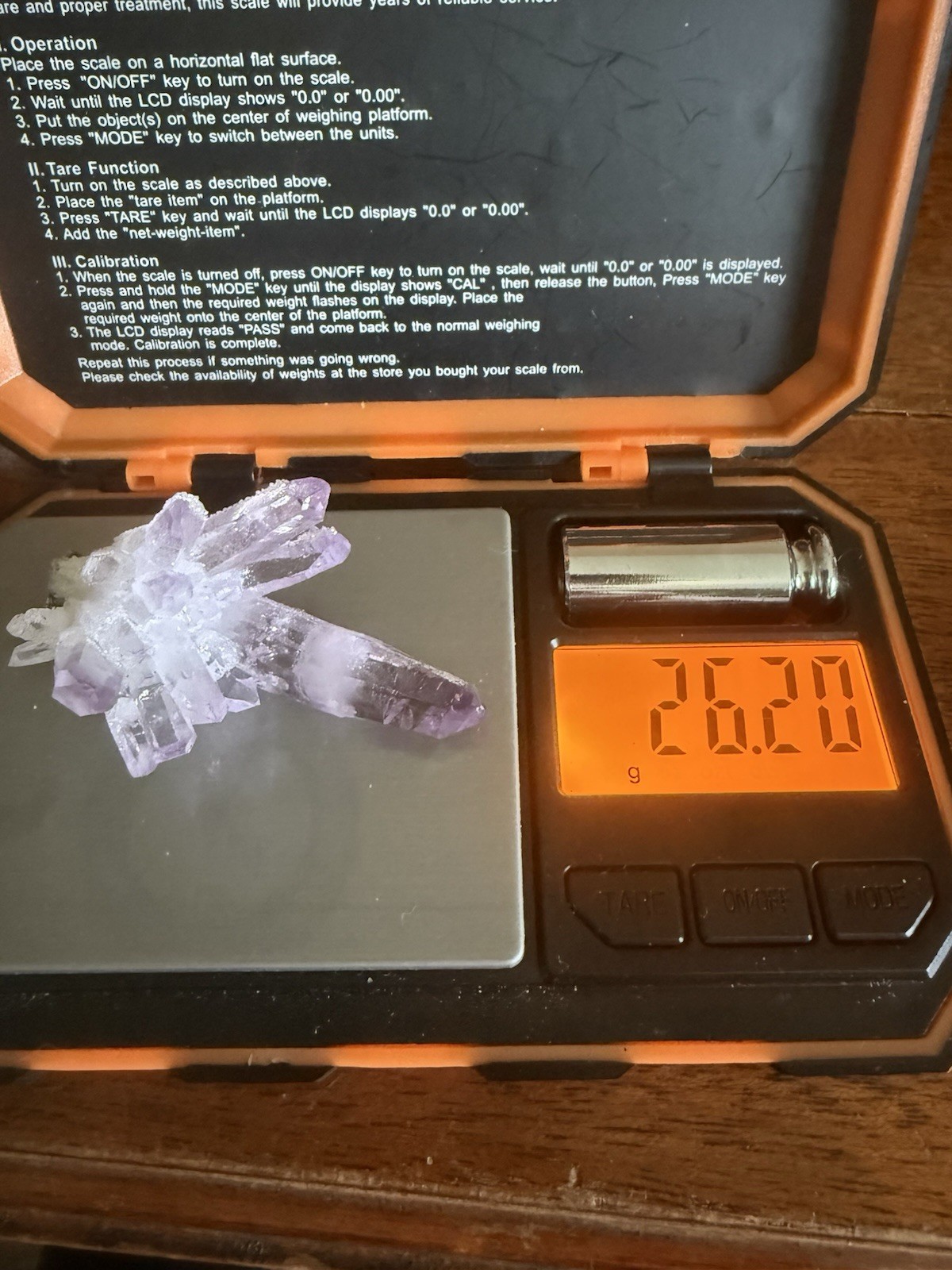 Veracruz amethyst crystal Cluster collector specimen w Druzy