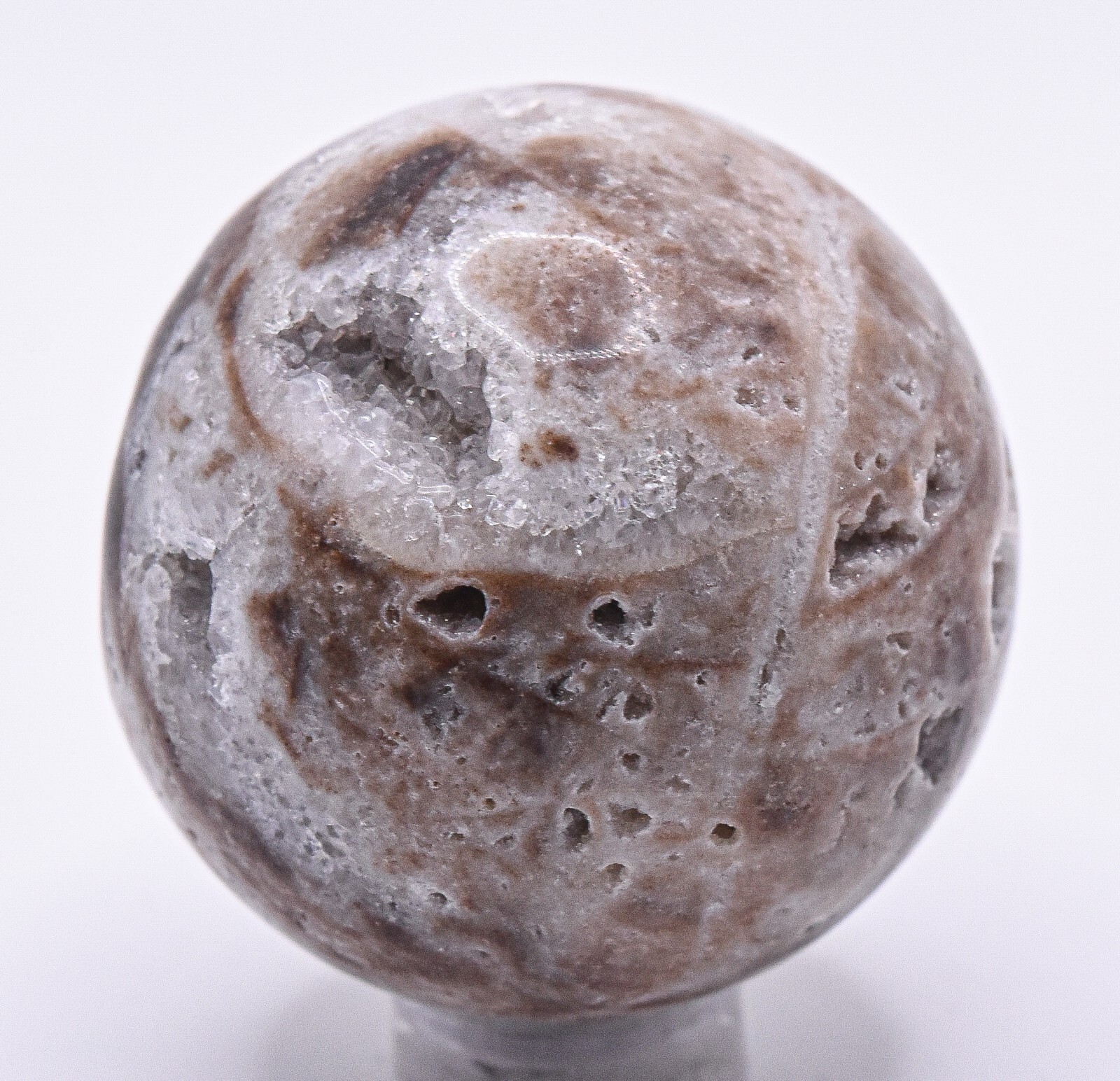 41mm Sphalerite Sphere Sparkling Clear Druzy Gemstone Geode Mineral Ball – China