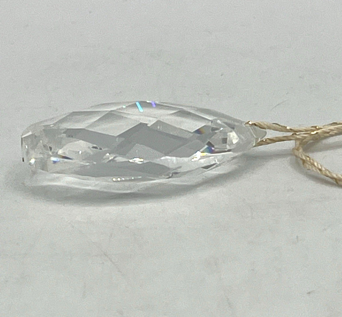 4 Swarovski Spectra Crystals 2 Different Cut Teardrops 1 Octagon 1 Pendalogue