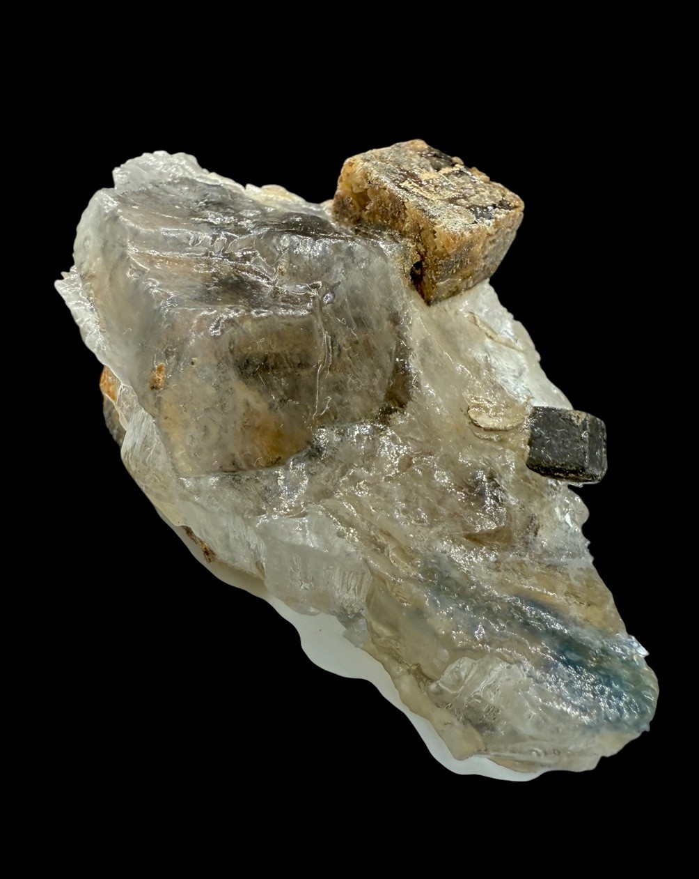 Blue & White Halite Crystals : Amelie Shaft . Mülhausen , France 🇫🇷