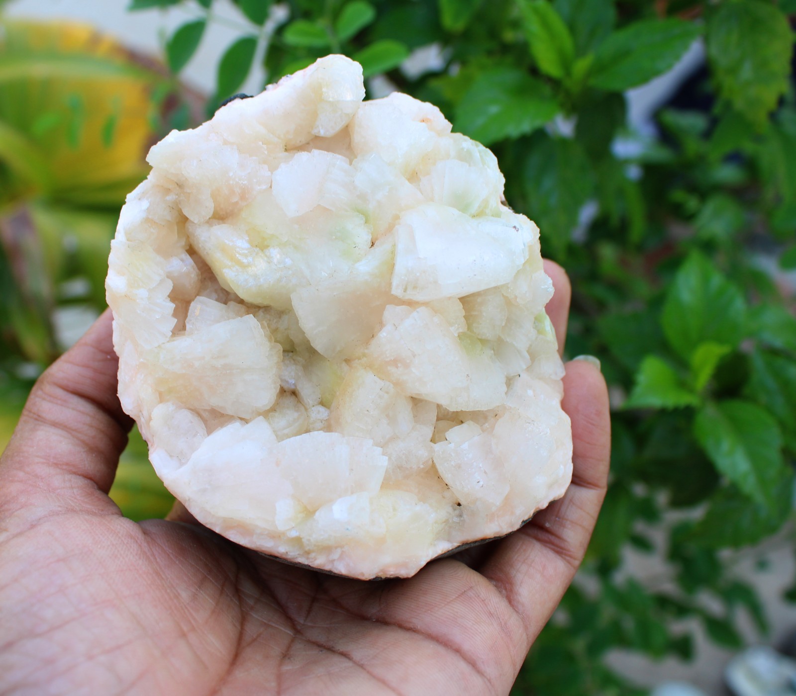heulandite on matrix minerals specimen #A43