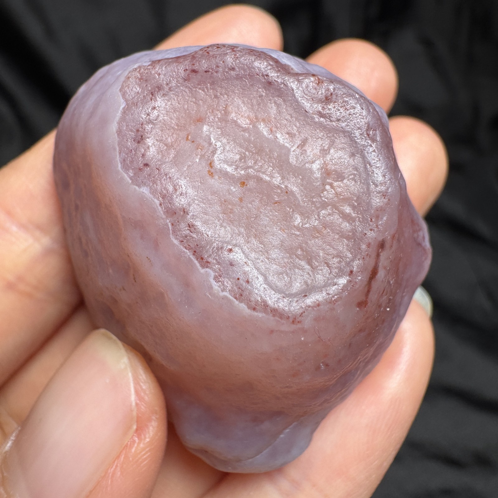 4.3cm/57g Raw Alxa Gobi Candy Agate, Inner Mongolia-5345