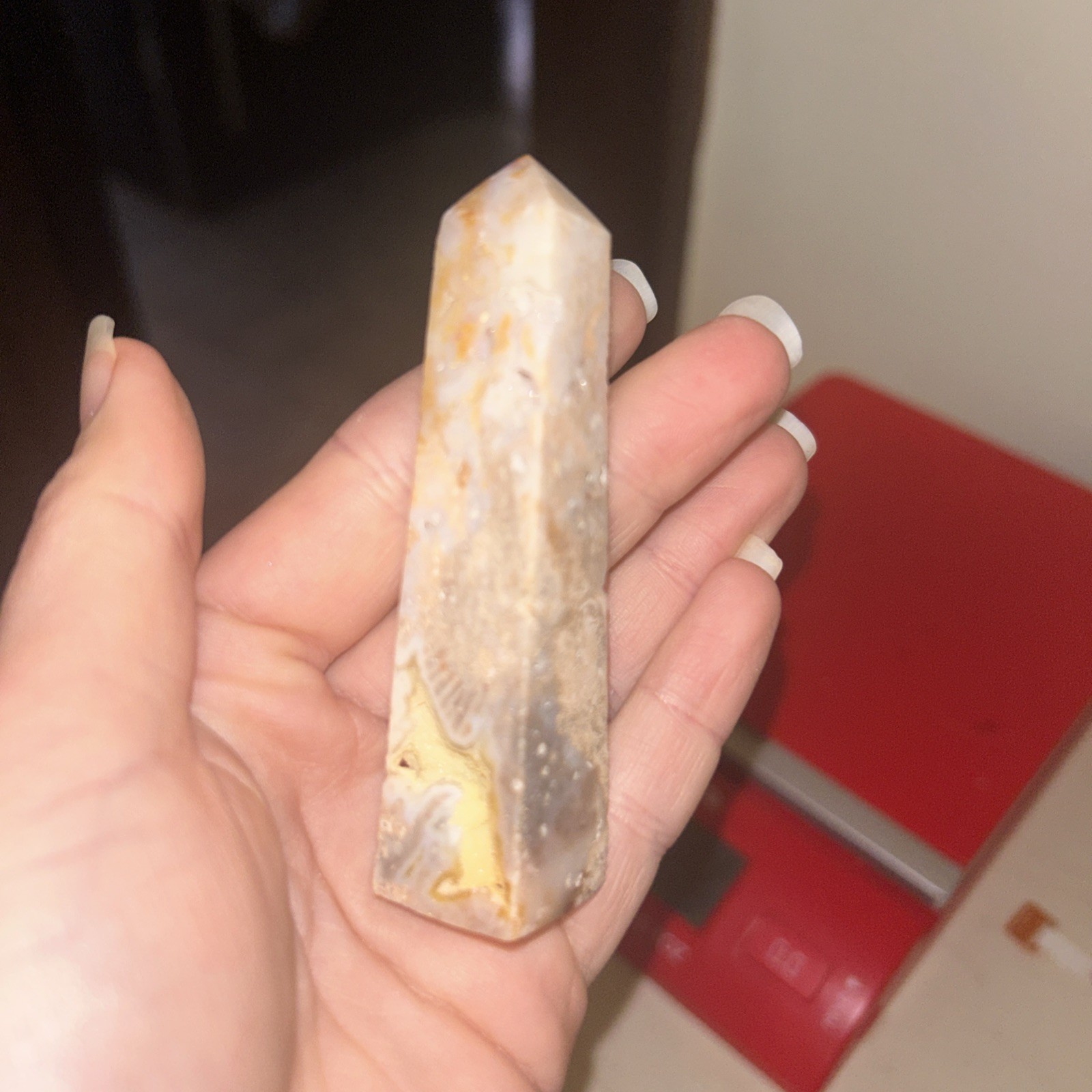 Crystal Lovers Tower Bundle! Flower Agate, Crazy Lace, Sphalerite, Carnelian, OJ