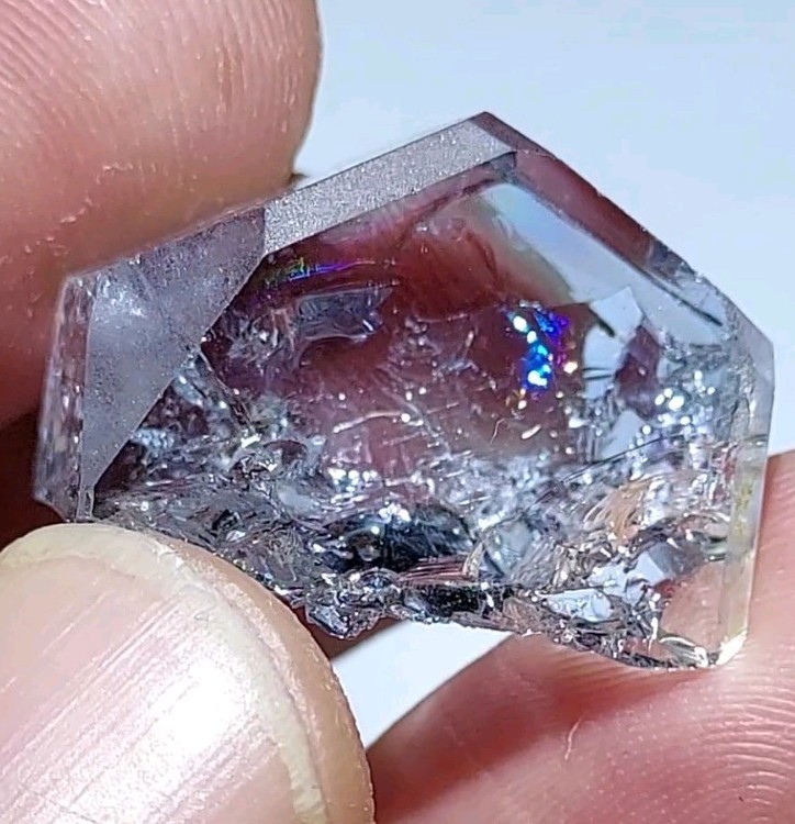 ULTRA RARE PURPLE LAVENDER BERYL AQUAMARINE FACET GRADE FROM PAKISTAN
