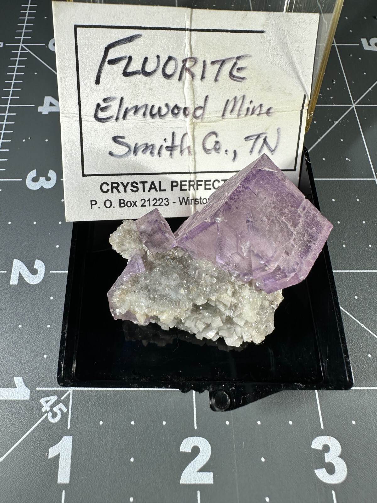 ➤Natural PURPLE FLUORITE CRYSTALS on DOLOMITE CRYSTALS Elmwood Mine TN VIDEO➤033