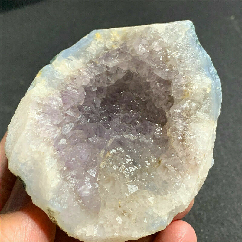 239g Natural Amethyst Geode Quartz Cluster Crystal Specimen Healing