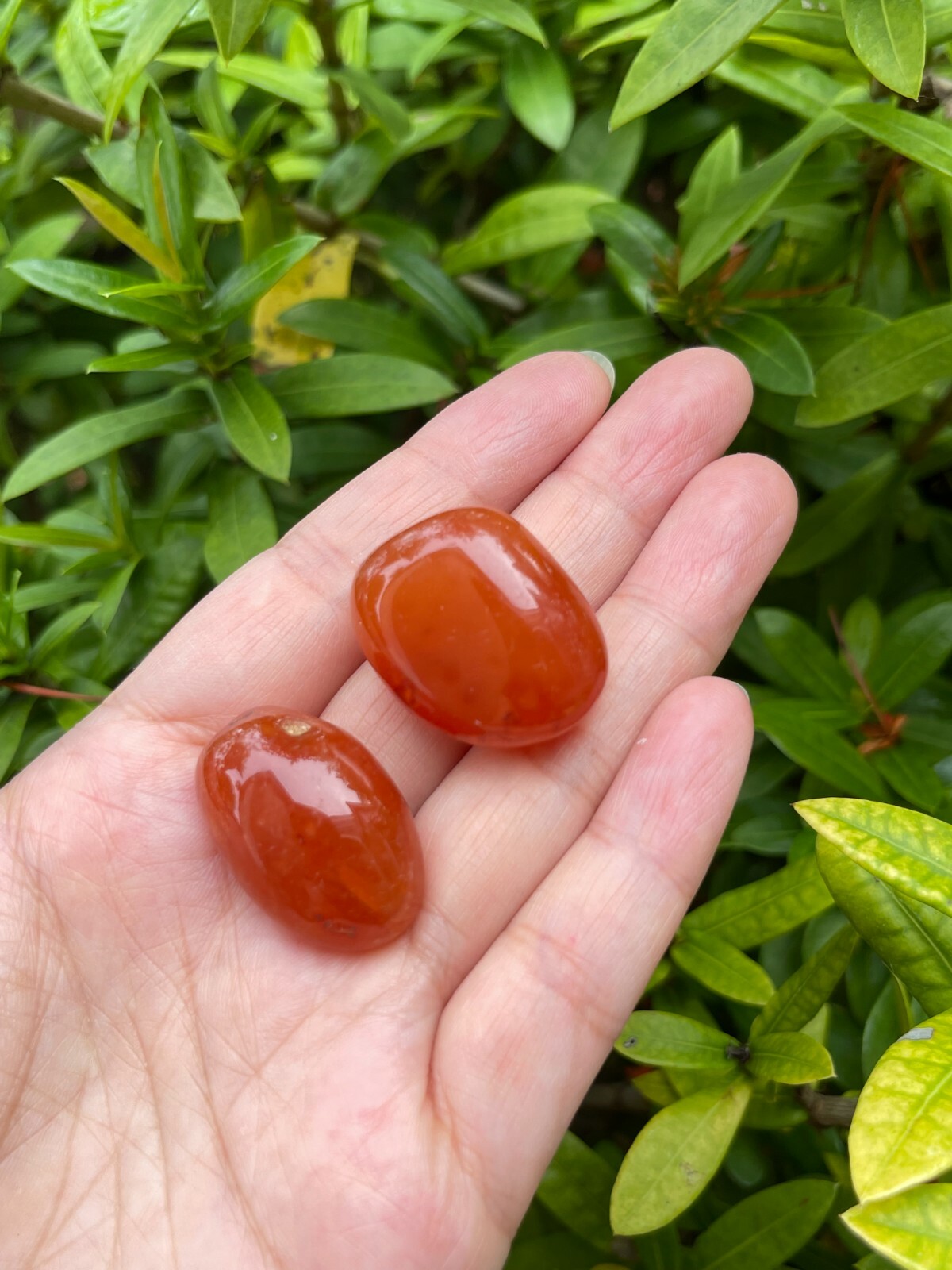 Grade A++ Carnelian Tumbled Stones, 0.75″-1.25″ Tumbled Carnelian, Pick a Weight