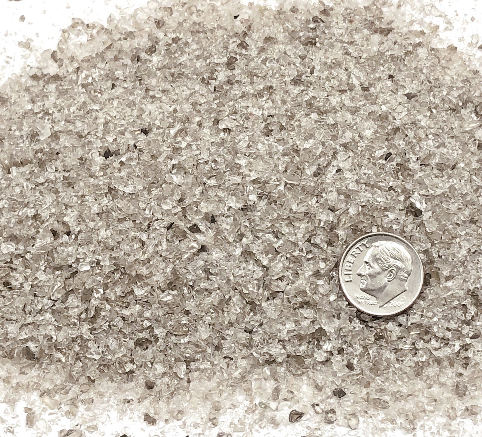 Crushed Smoky Quartz Sand, 4mm-2mm, Gemstone Sand for Resin Art & Crafts