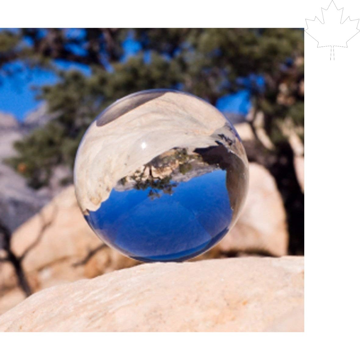 Classic 2.3 Inch Clear Crystal Ball – Perfect Decorative Accent for All Seasons