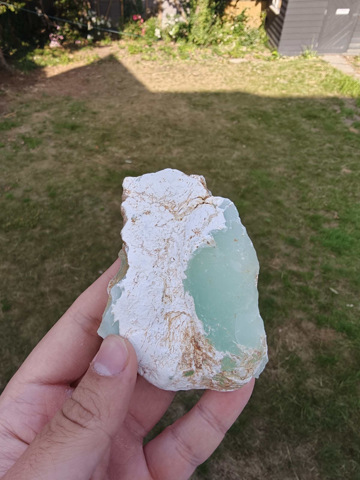 Natural Rough Chrysoprase Specimen – 174g