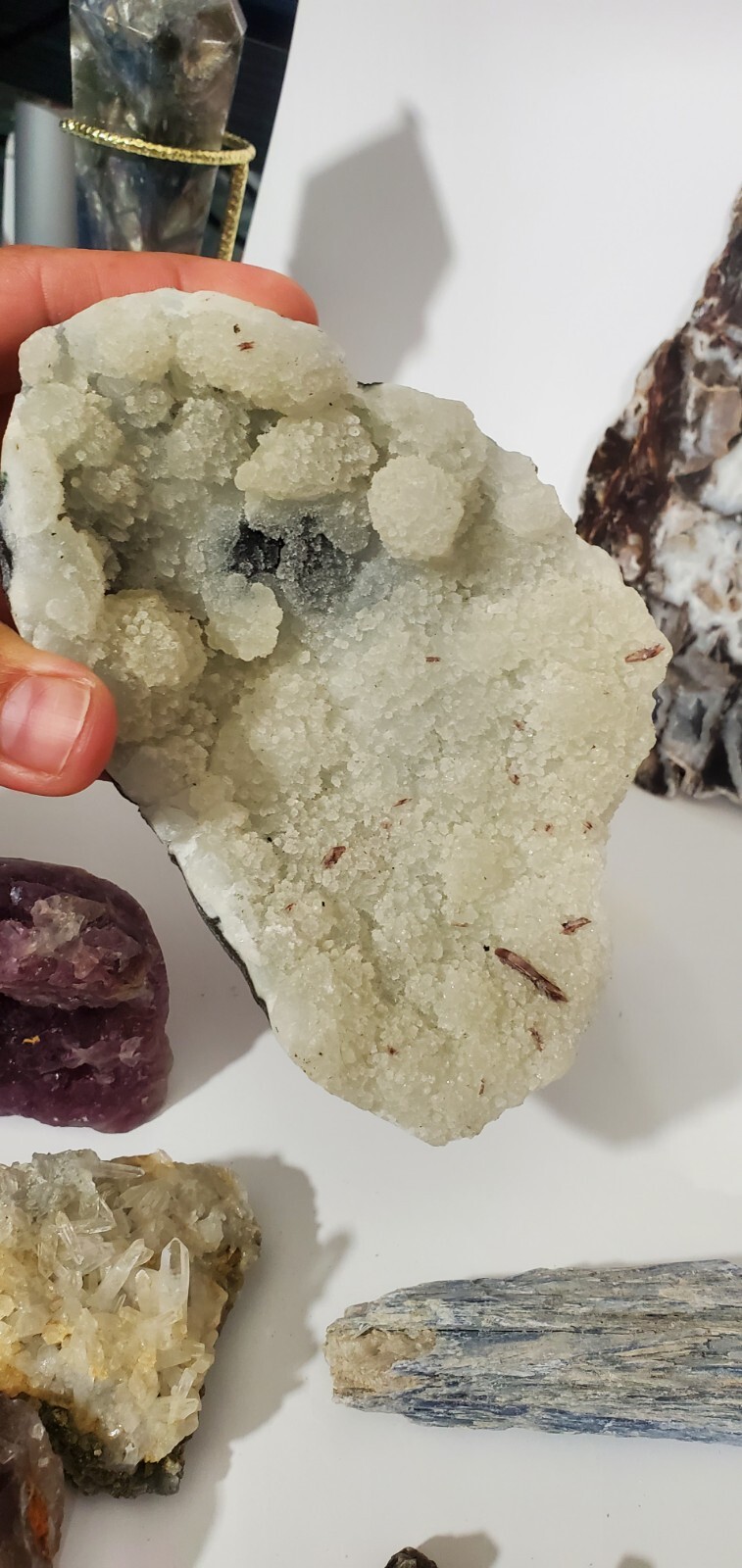 7 Raw Specimen Set – Rough Gemstones Assorted – Mixed Lot Healing Crystals Sp69