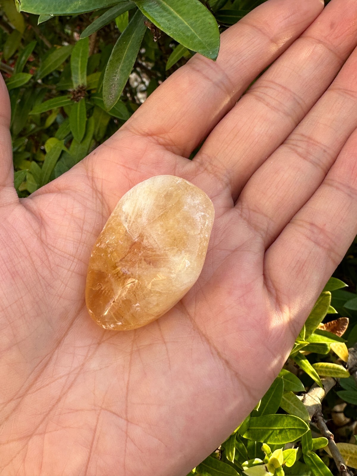 Grade A++ Citrine Pebble, 1.25-2 Inch Large Tumbled Citrine Stones,Wholesale Lot