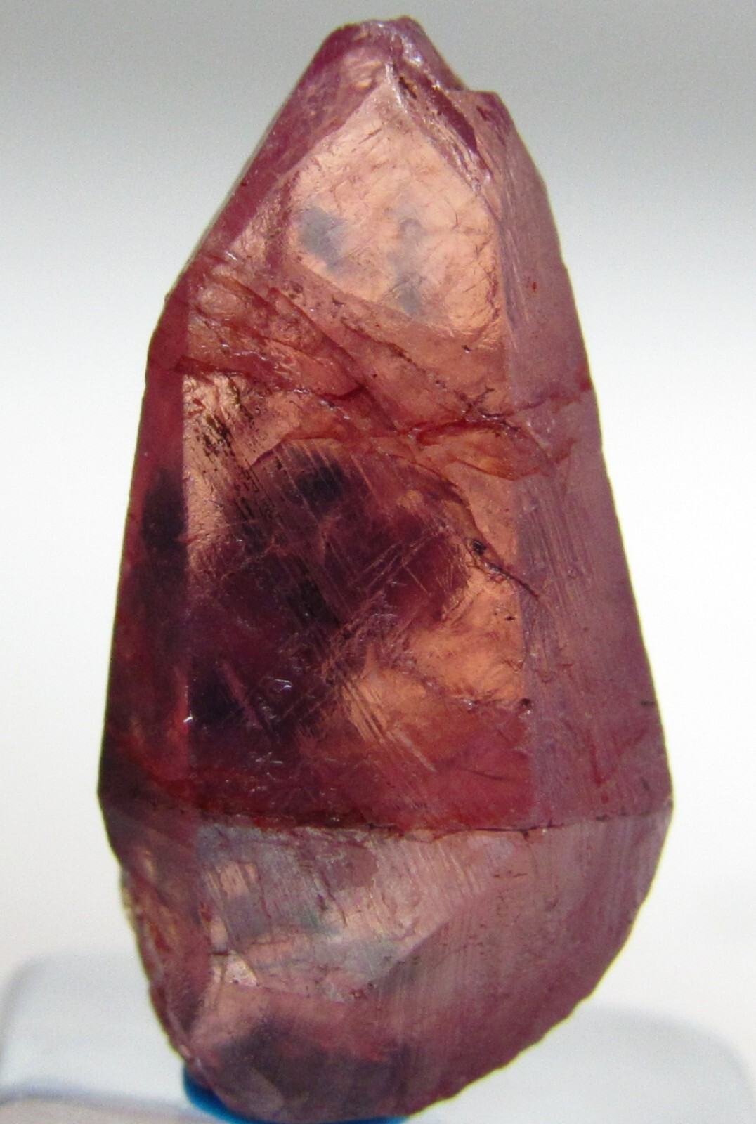 EXTRAVAGANT FINE DOUBLE TERMINATED GEM CLEAR RUBY CRYSTAL!!! WINZA TANZANIA