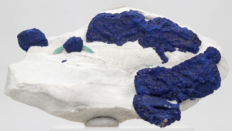 AZURITE SUN Specimen Malachite Crystal Mineral Concretion Matrix AUSTRALIA