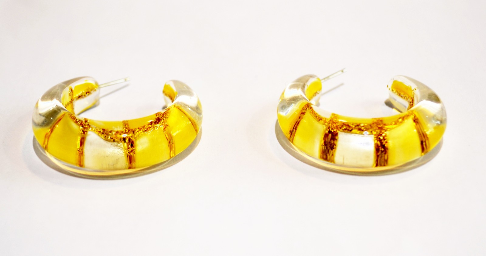 yellow hoop earrings Jewelry
