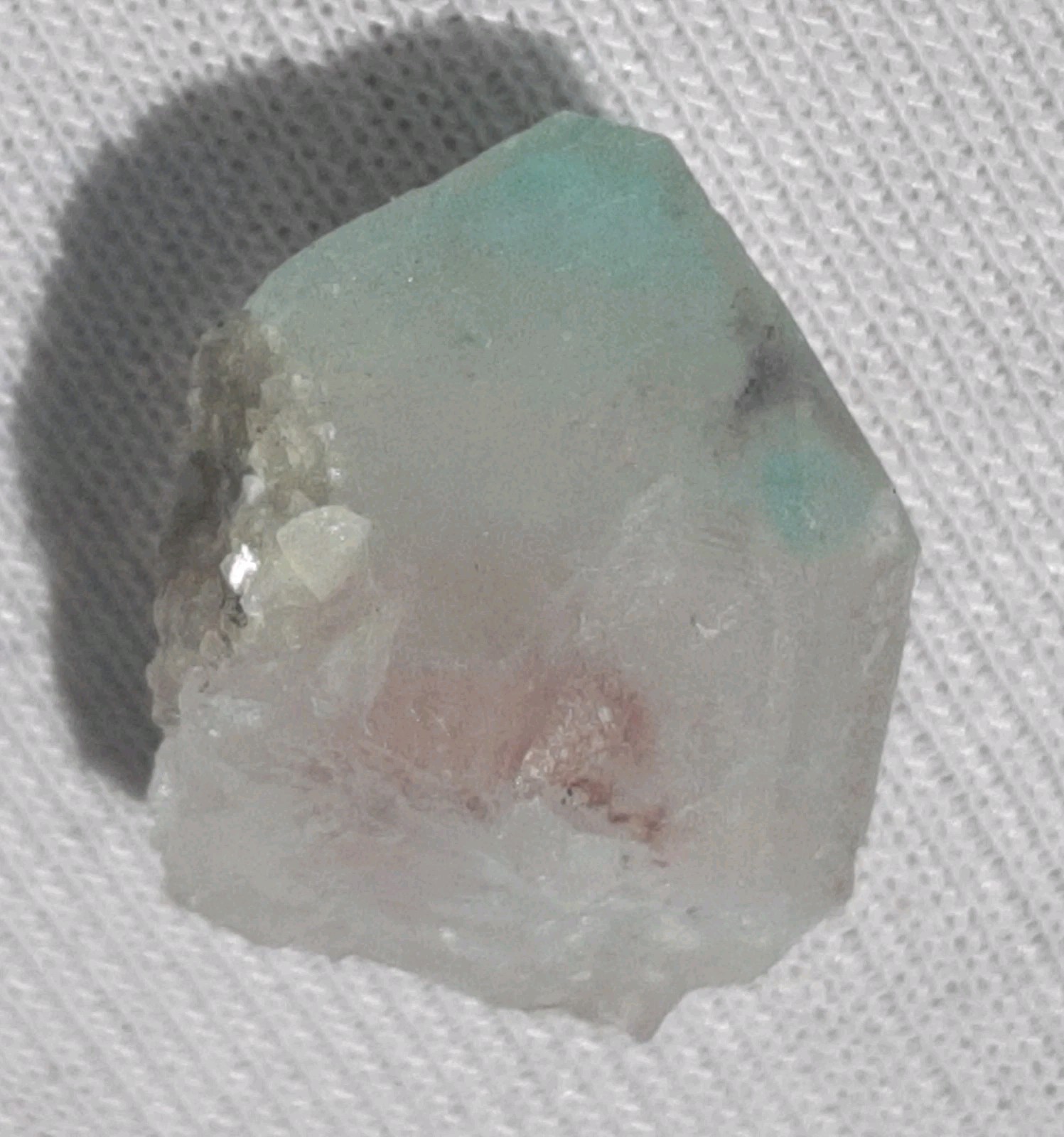 Ajoite Included Quartz Crystal