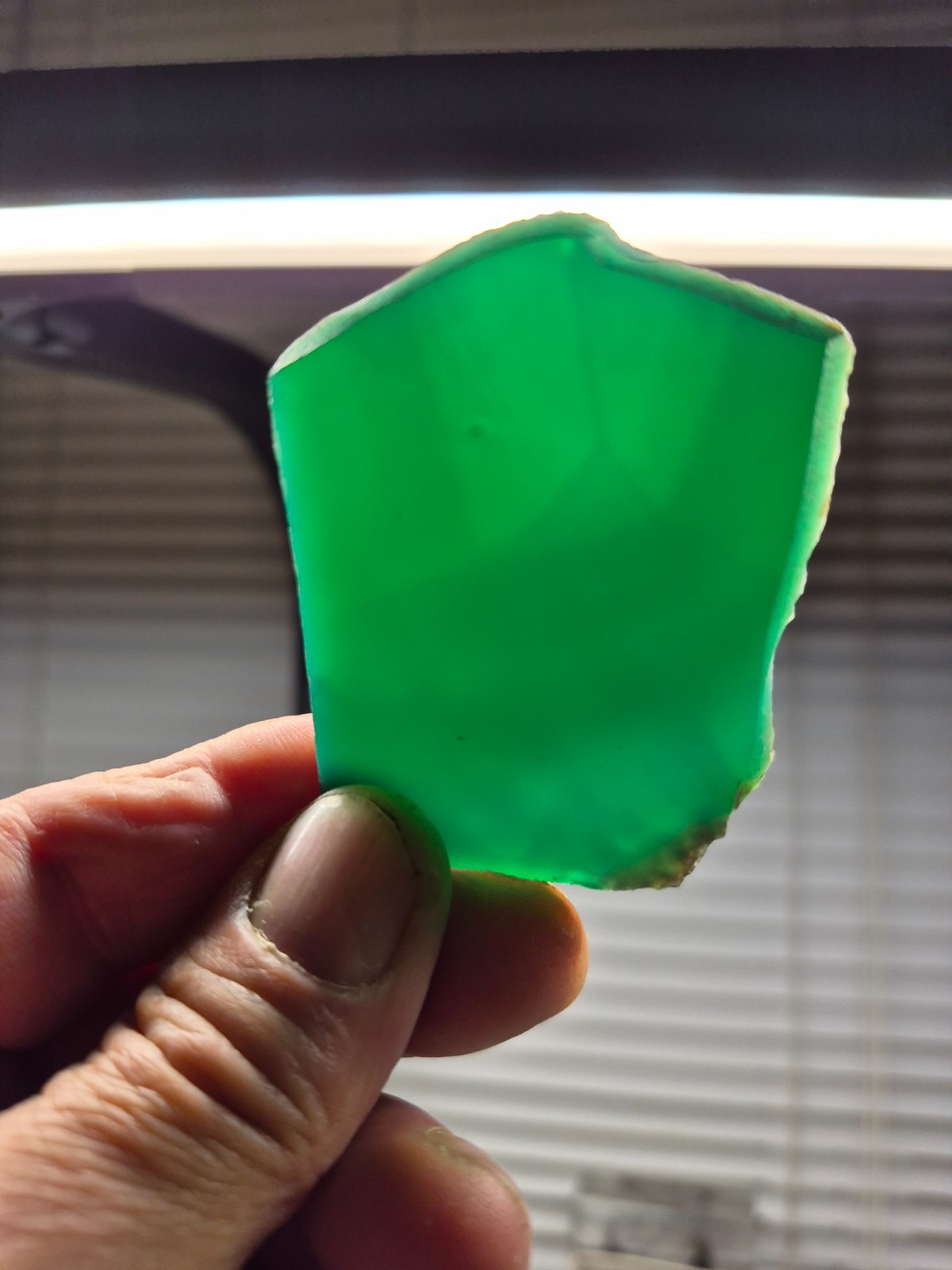 Gumigil Chrysoprase Mine, Marlborough, Queensland 1970s 175ct-Slab