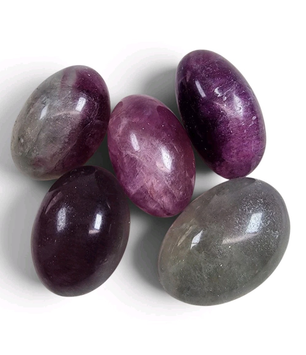 Fluorite Polished Stones 117.8 grams