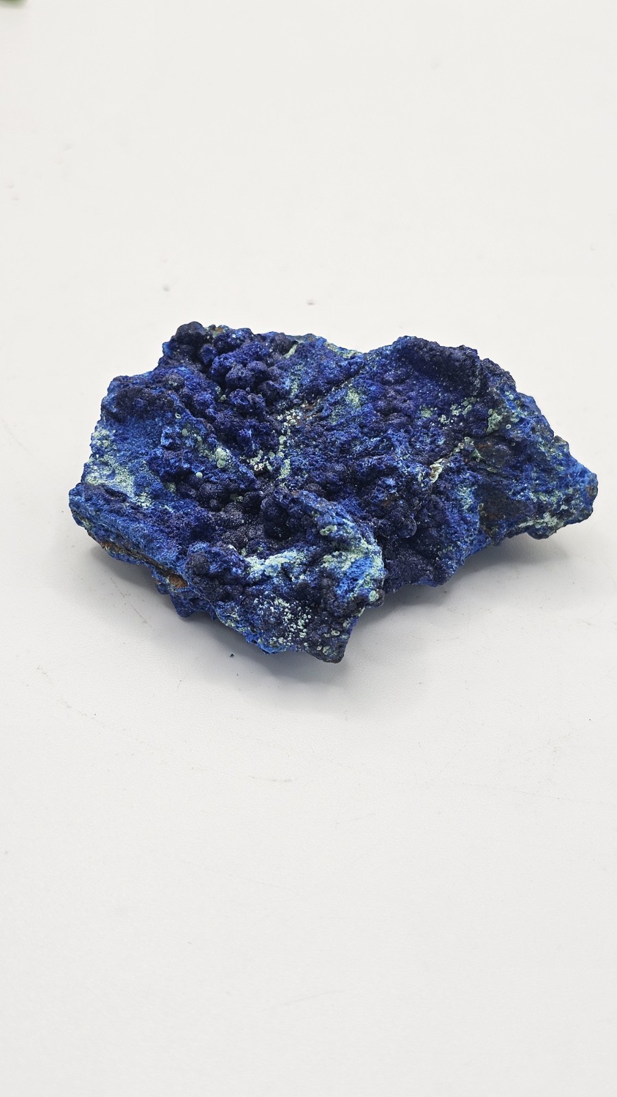 Rare blue Azurite crystal Specimen Bold raw rough 62g Pakistan 6.8cm