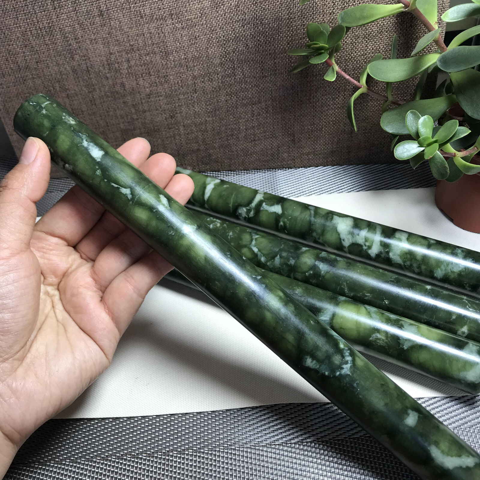 1Pcs Natural Jadeite Boulder Rough Raw Cut Natural Form Tyte Jade Specimen 375g