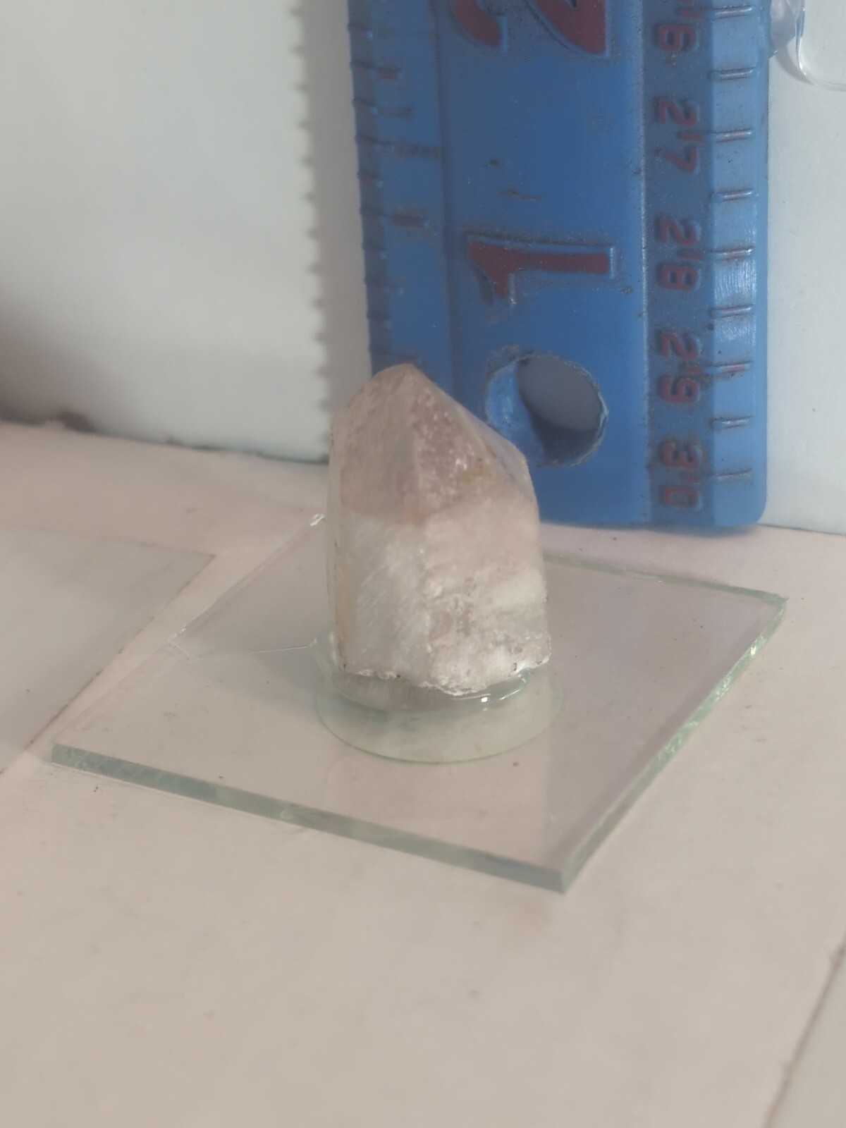 Rose Quartz Point Hand Dug Colorado United States Crystals Specimen Science