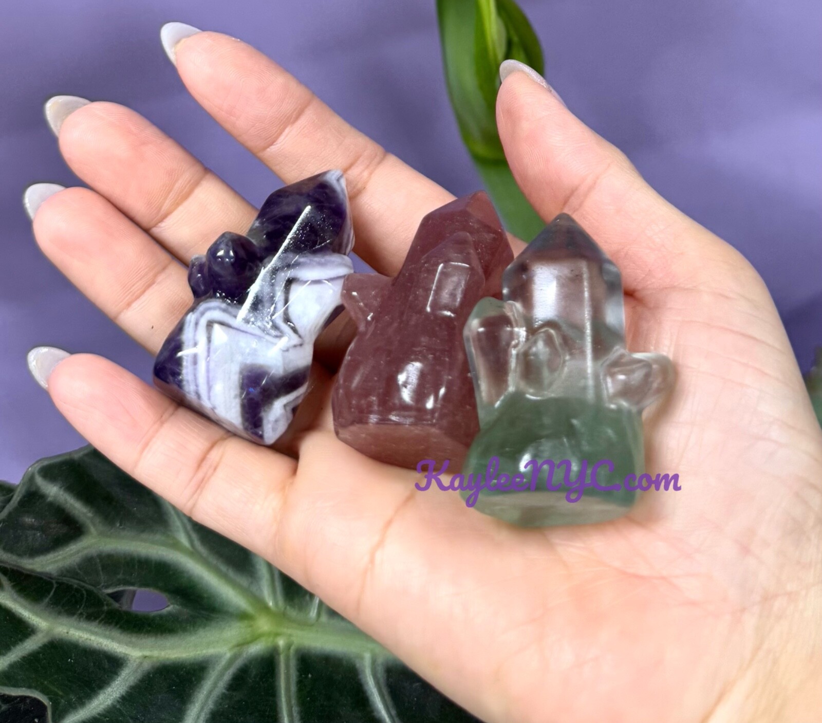Wholesale Lot 6 Pcs 5cm Natural mix Crystal Cluster Healing Energy