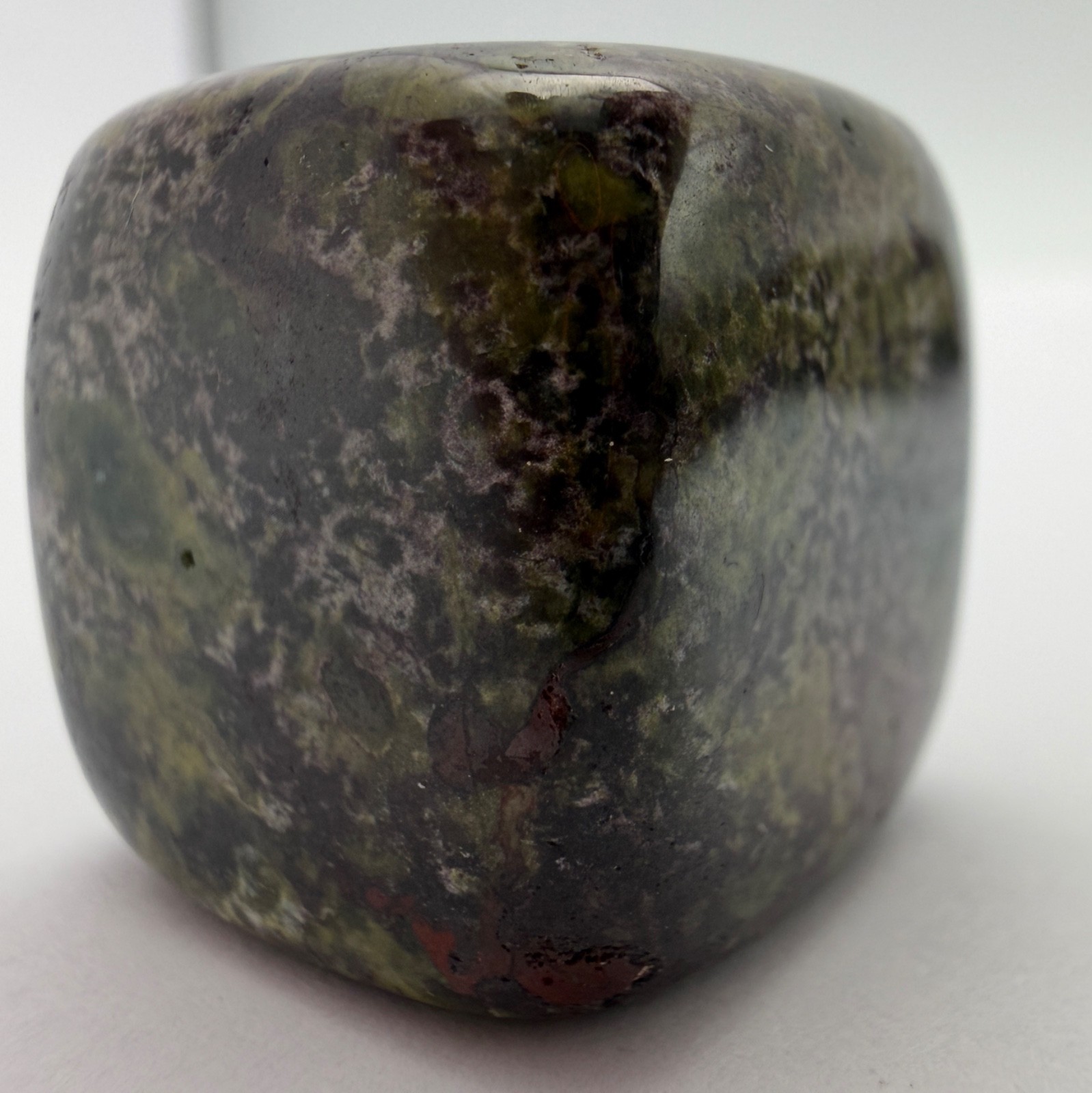 Wholesale Lot 2 Lbs Natural Dragon Bloodstone Cube Crystal Healing Energy