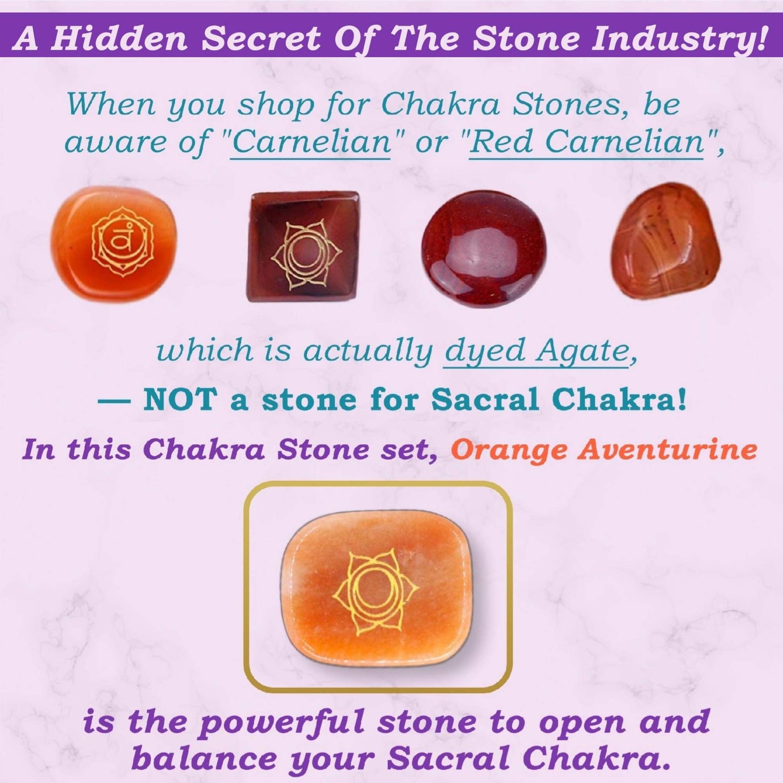 Chakra Stone Set Natural Healing Crystals Polished Palm Meditation Reiki Energy