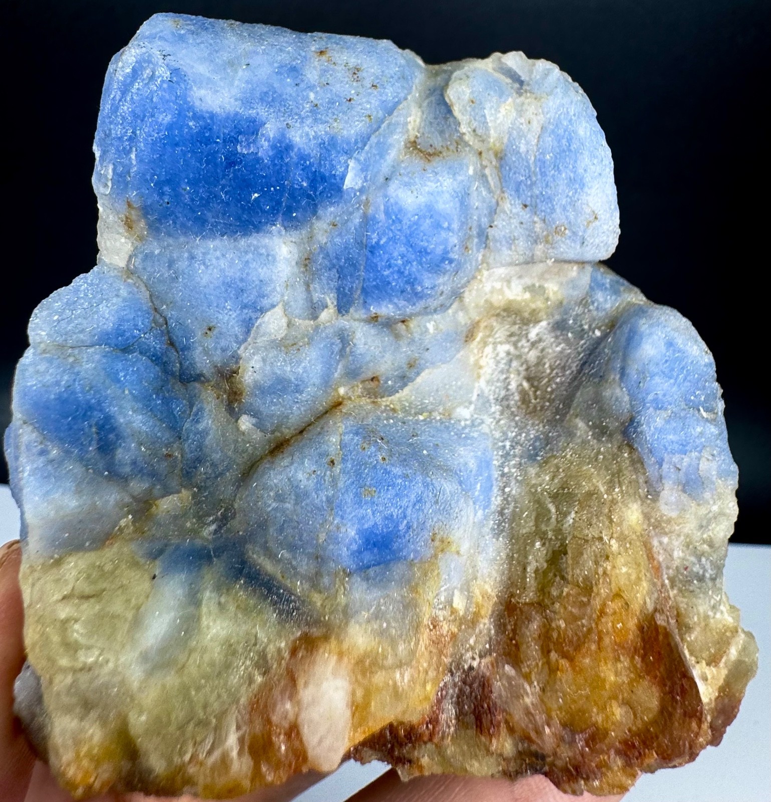 Natural Aesthetic Hackmanite crystal specimen Fluorescent from Afghanistan