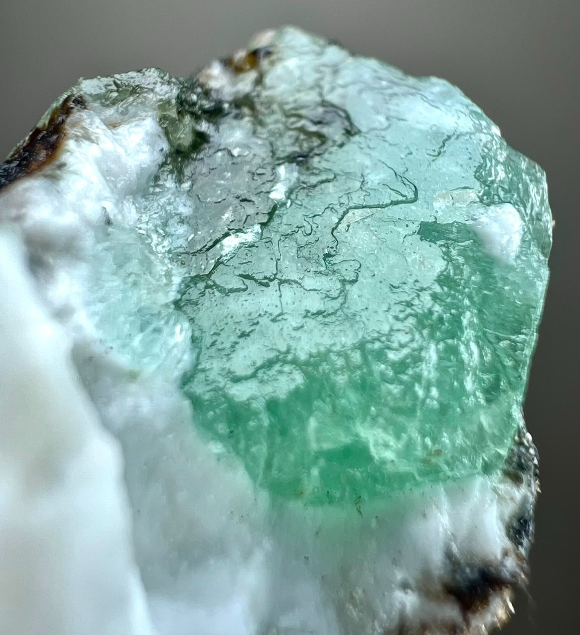75CT, Beryl Var! Natural Emerald Crystals on Matrix From Chitral KPK Pakistan