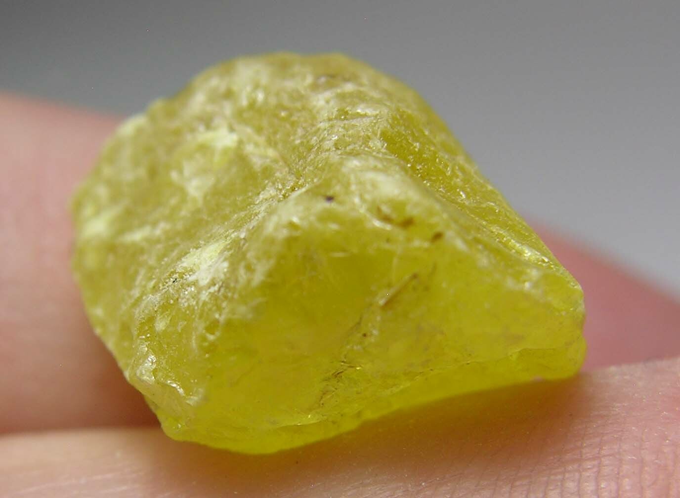 #6 Maybee Michigan 10.50ct USA Natural Sulfur Sulphur Crystal Specimen 14.00mm