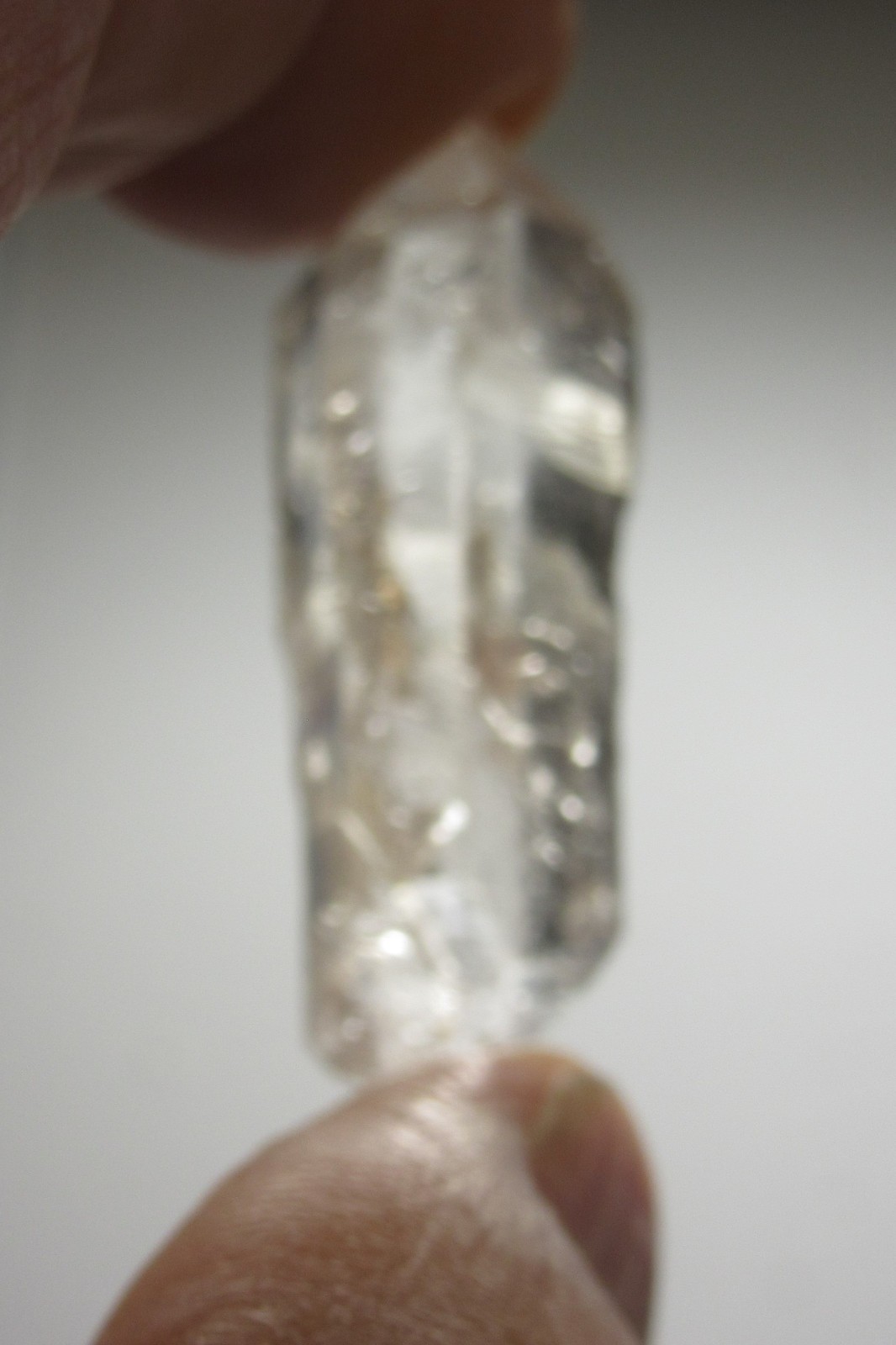 3 Tibetan Clear Quartz Crystals Terminated 1 1/2″ Point TSQ-4