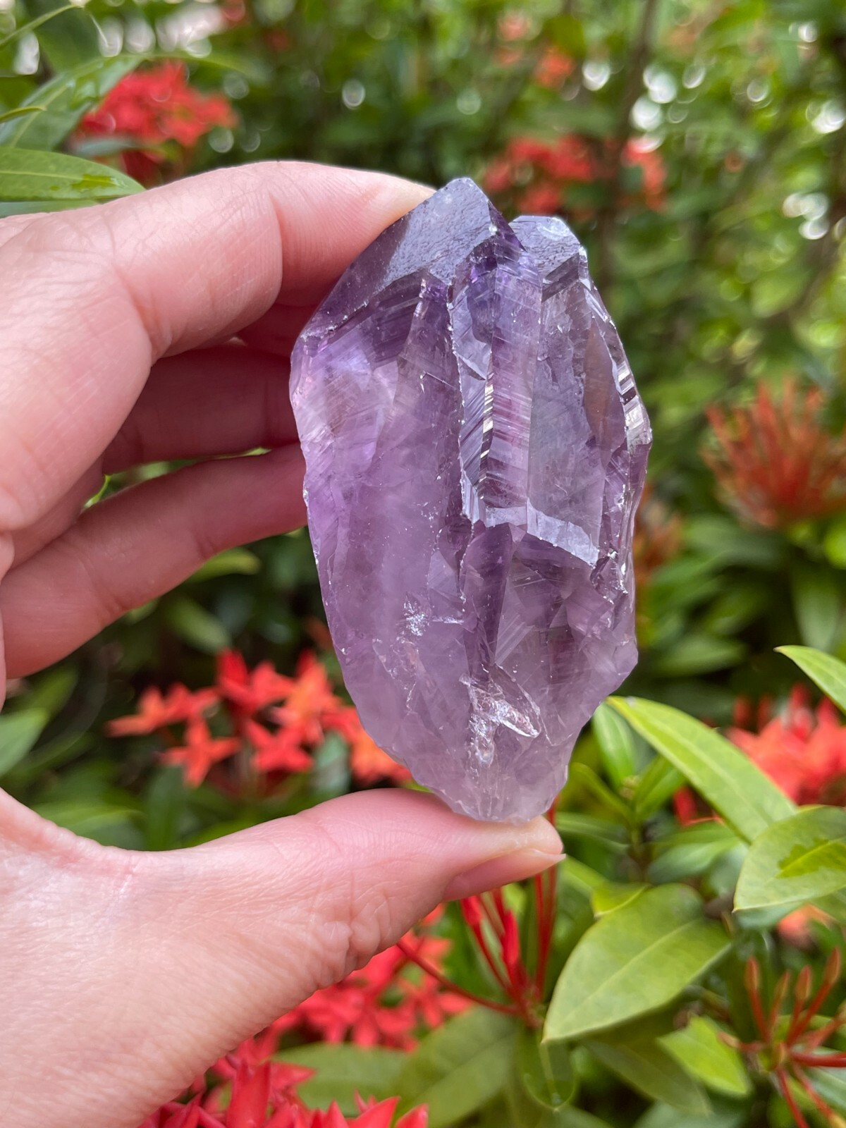 Extra Large Amethyst Rough Points, 2.5 – 3.25″ Raw Amethyst Points, Bulk Lot