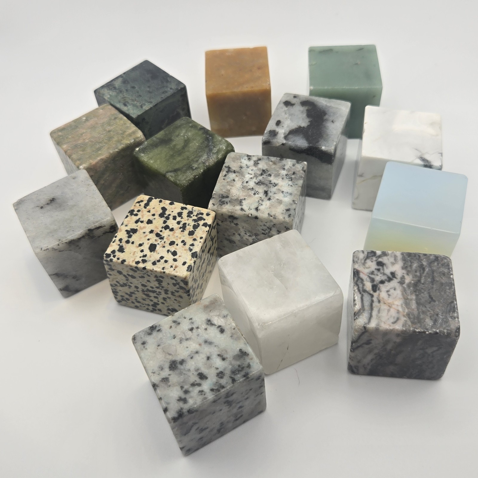 1.20″ Beautiful Crystal Cubes Random Grab