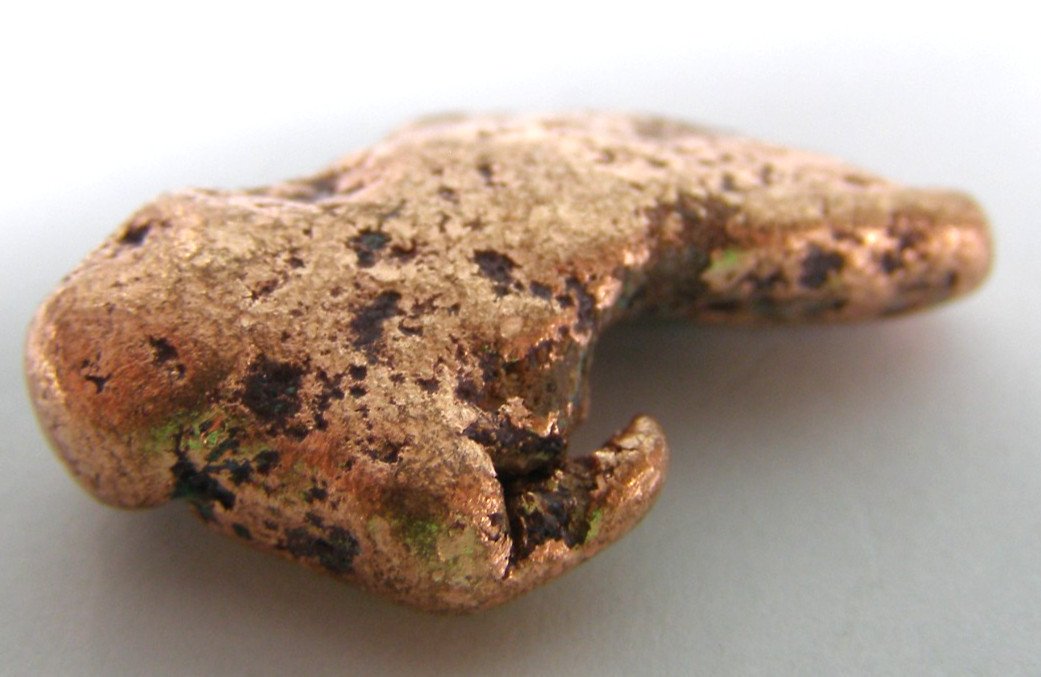 NATIVE COPPER NUGGET – USA – 2.5 x 1.6 x 0.8 cms 9.89 gms #12