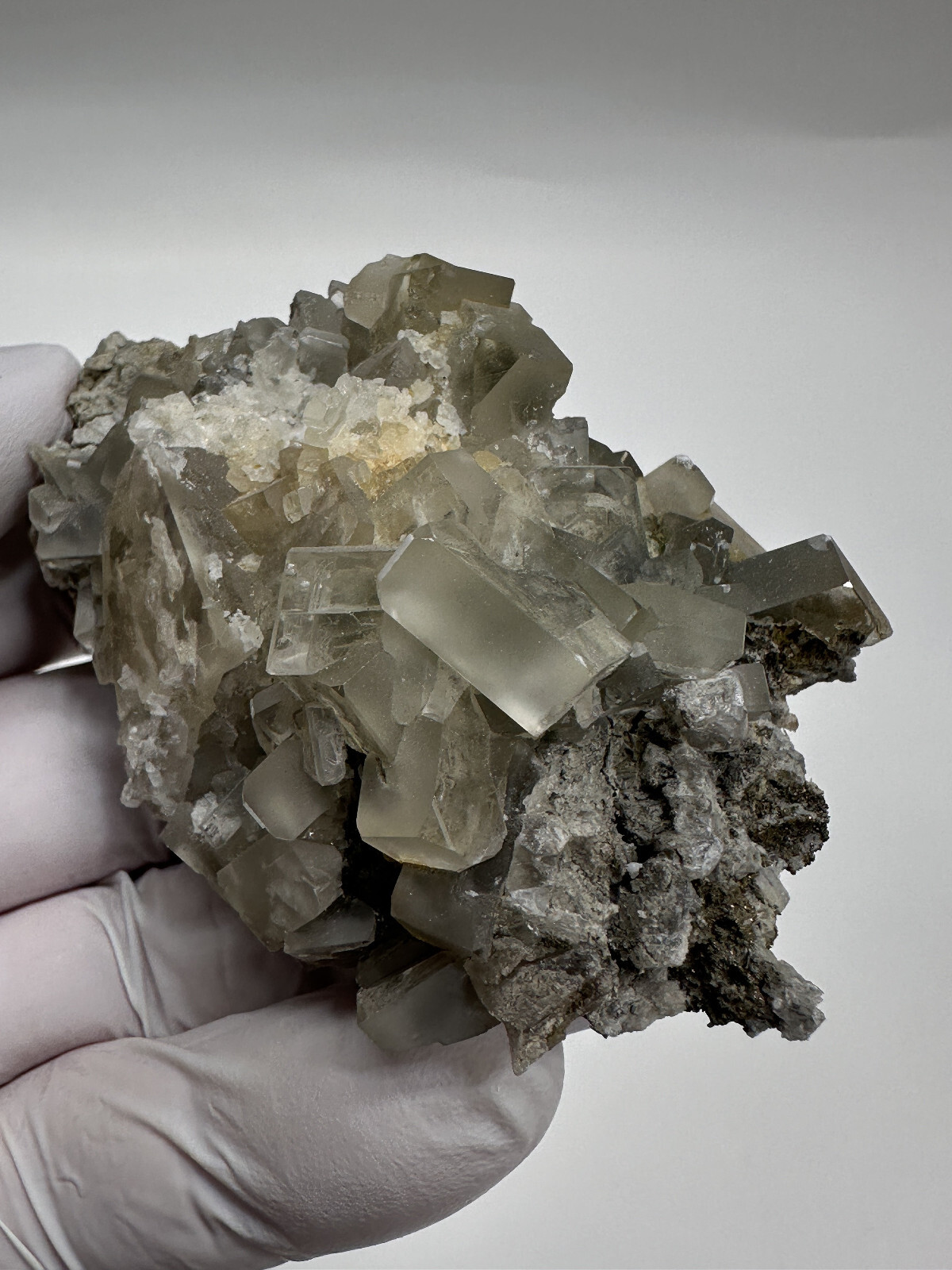 New Find__Large Very Rare Barite Crystal Specimen___Linwood Mine, Iowa