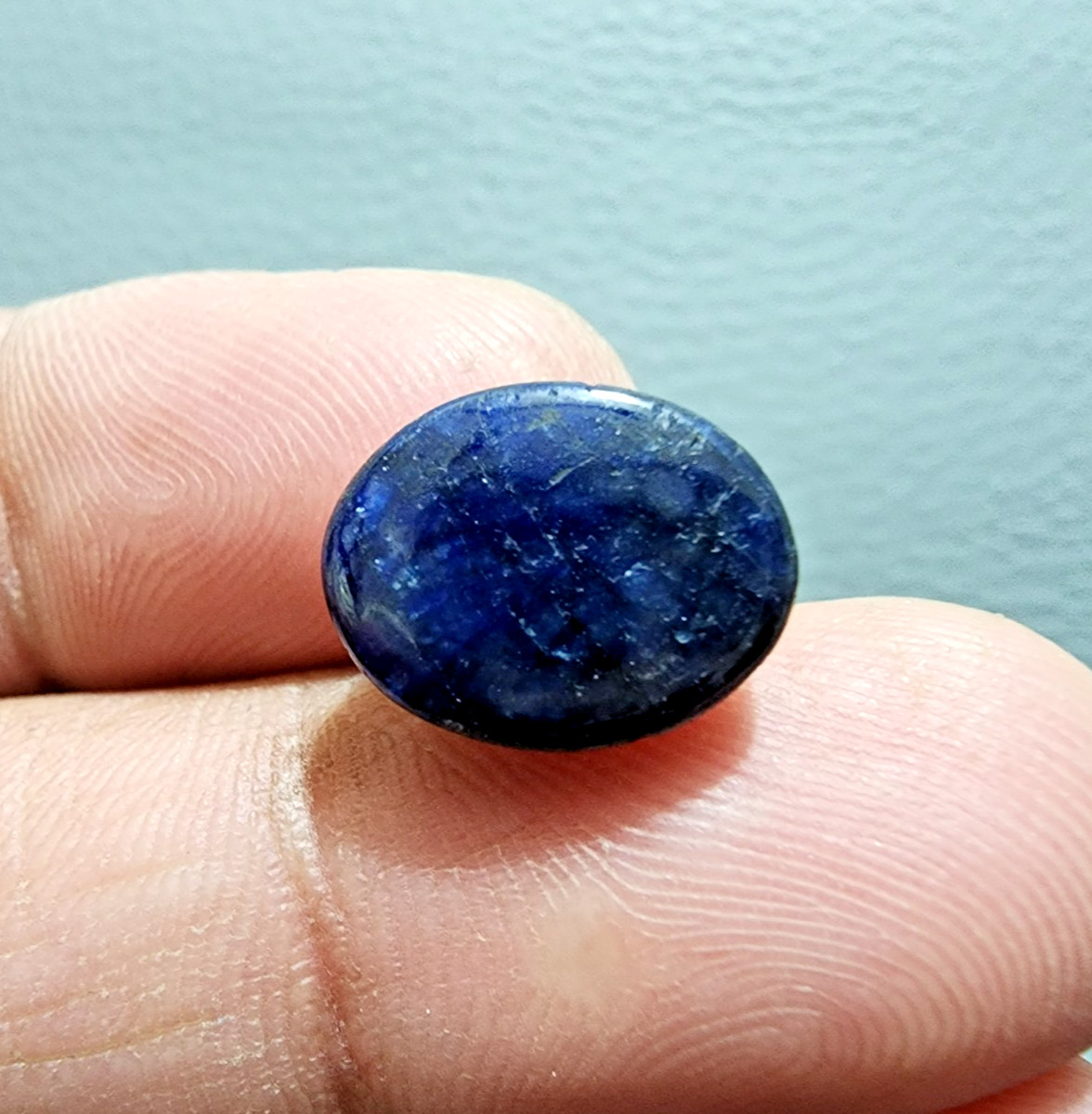 Certified Blue Sapphire Oval Shape 12.67Ct Loose Natural Gemstone For Jewelry