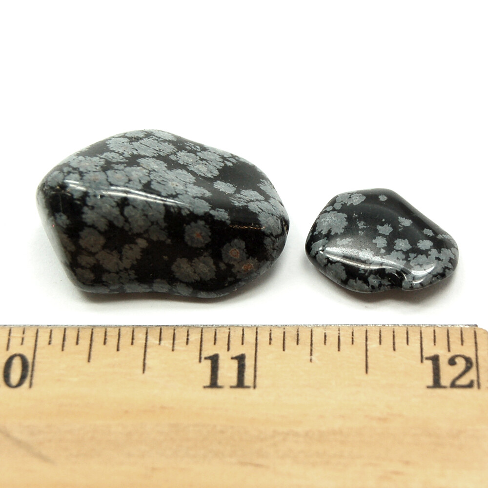 TUMBLED SNOWFLAKE OBSIDIAN (UNITED STATES)