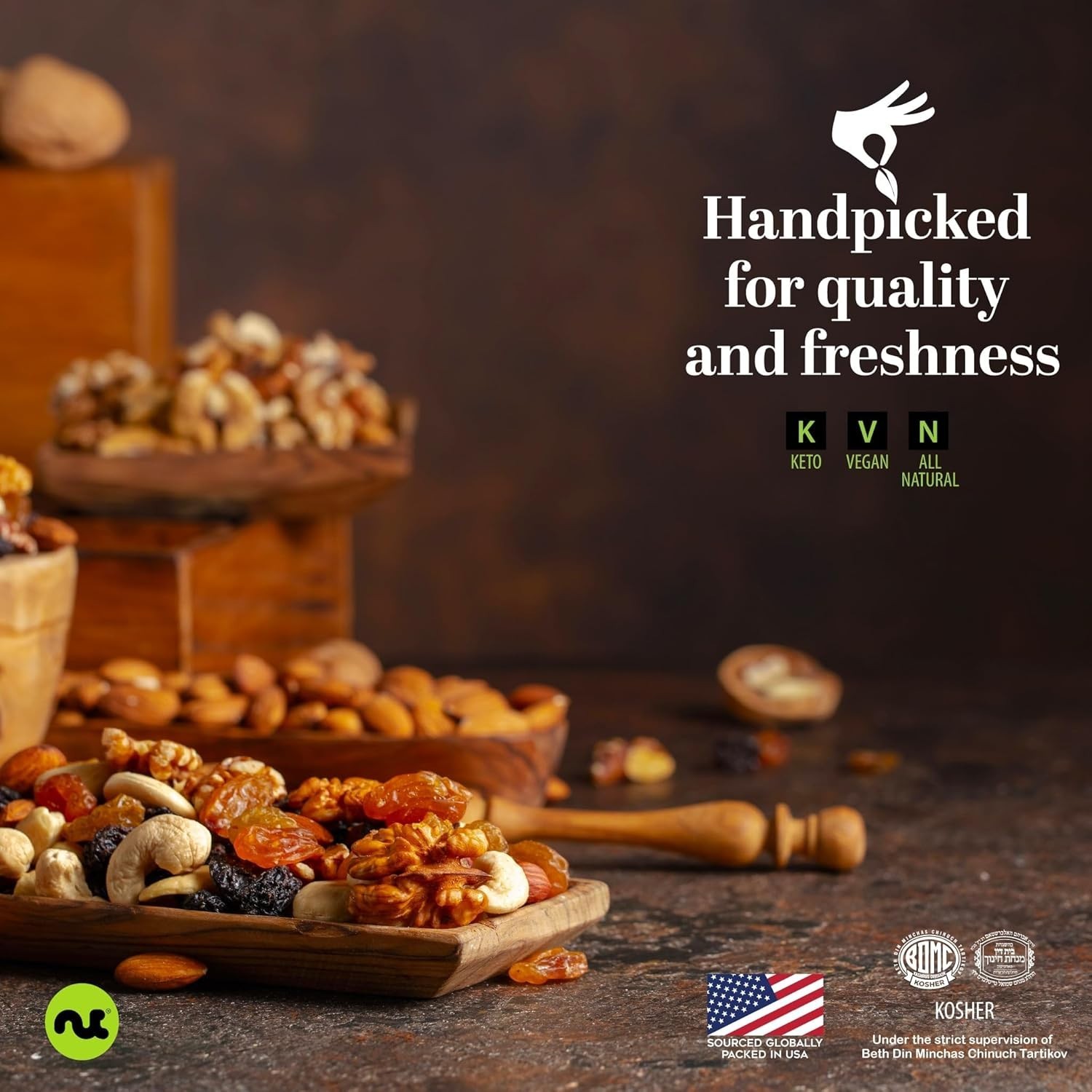 Raw Brazil Nuts – 32oz Resealable, Unsalted Nut Treat for Healthy Living