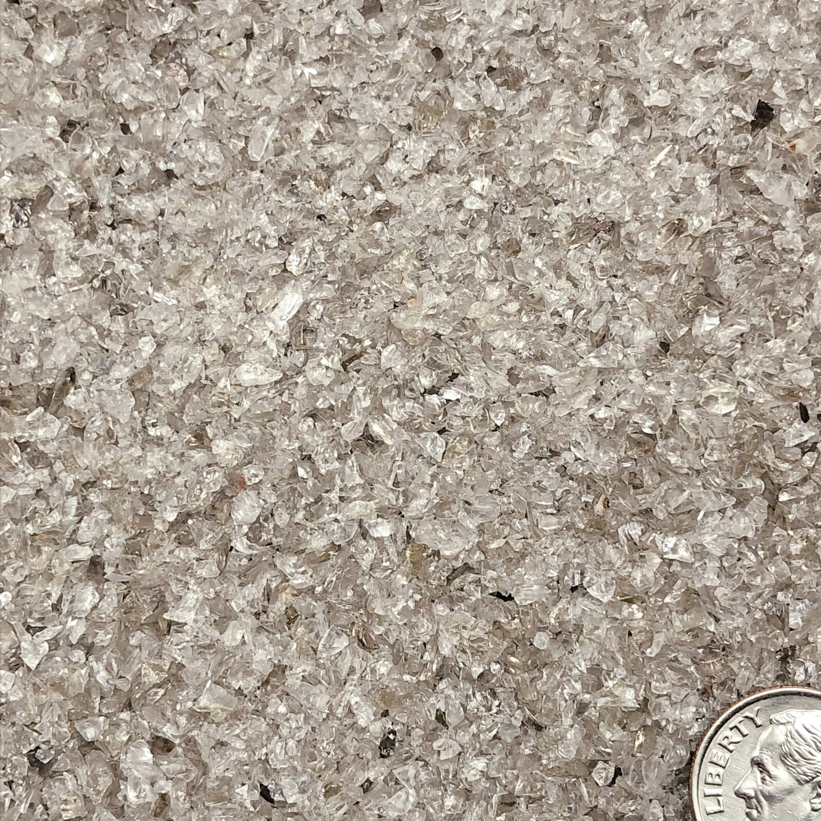 Crushed Smoky Quartz Sand, 4mm-2mm, Gemstone Sand for Resin Art & Crafts