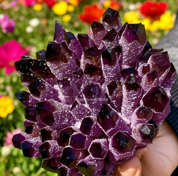 3PCS/Set Bestseller500G Crystal Cluster Natural Rough Geode Reiki Quartz Display