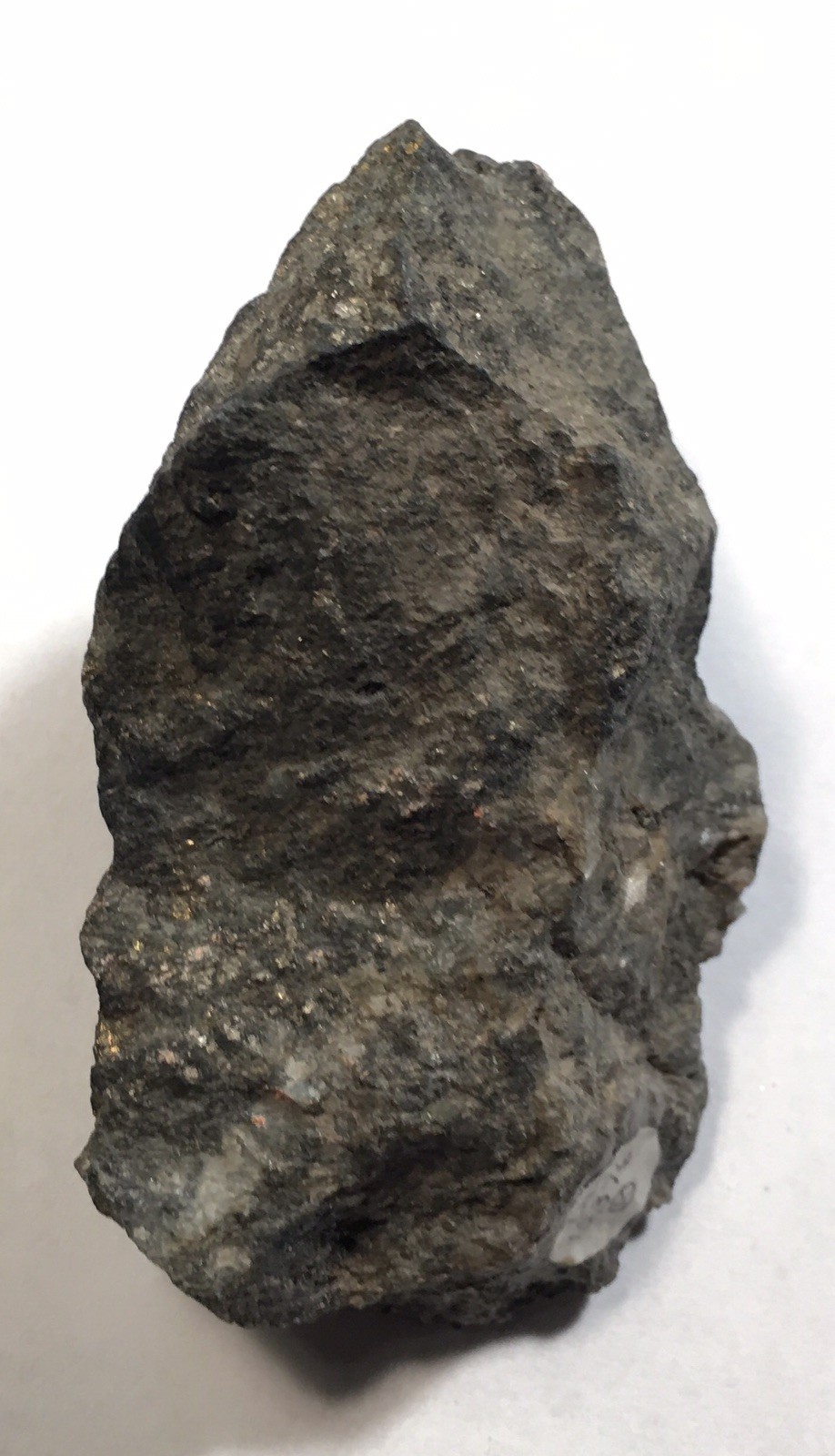 Chalcopyrite, Guanajuato, Mexico. Former Michigan College Of Mines Specimen.
